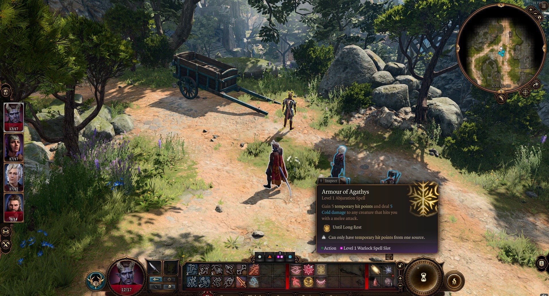 Tampilan Game Baldur’s Gate 3 (Sumber: Playstation)