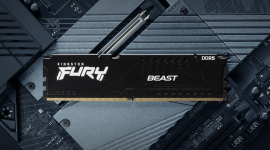 Ilustrasi modul RAM DDR5 untuk PC gaming dan workstation yang mengalami kenaikan harga akibat tingginya permintaan industri AI global. (Sumber: Kingstone)