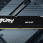 Ilustrasi modul RAM DDR5 untuk PC gaming dan workstation yang mengalami kenaikan harga akibat tingginya permintaan industri AI global. (Sumber: Kingstone)