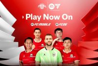 Timnas Indonesia bisa dimainkan di EA Sports FC 26 dan FC Mobile. (Sumber: X/@TimnasIndonesia)
