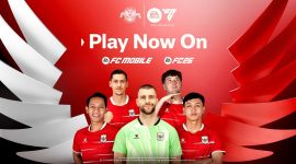 Timnas Indonesia bisa dimainkan di EA Sports FC 26 dan FC Mobile. (Sumber: X/@TimnasIndonesia)
