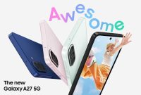 Samsung Galaxy A27 diperkirakan segera hadir di Indonesia setelah debut globalnya. Ponsel ini membawa peningkatan performa, kamera 50MP dengan OIS, serta baterai 5.000mAh untuk penggunaan sehari-hari. (Sumber: X/@yuvinfo)