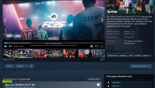 Halaman FC26 yang menampilkan diskon di steam (Sumber:Steam APP)
