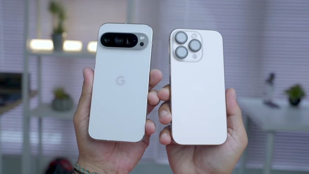 Google perbarui fitur Android Switch dalam sistem operasi Android 17 yang memudahkan transfer data dari iPhone. (Sumber: YouTube/Droidlime)