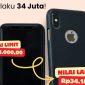 Potret iPhone XS rampasan KPK yang laku terjual Rp34 juta dalam lelang KPK. (Sumber: Instagram/@lelangkpkofficial)