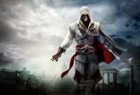 Karakter Assassin's Creed dikenal dengan jubah khas, senjata tersembunyi (Hidden Blade), serta aksi parkour yang menjadi ciri utama waralaba game besutan Ubisoft. (Sumber: Playstation)