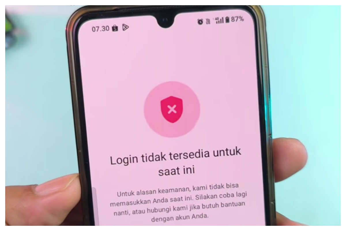 Cara mengatasi Login tidak tersedia untuk saat ini di WhatsApp. (YouTube/makin VIRAL)
