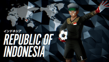 Captain Tsubasa 2: World Fighters mengonfirmasi kehadiran Timnas Indonesia dengan skuad orisinal, termasuk karakter baru bernama Eko Jawato. (Sumber: Bandai Namco)
