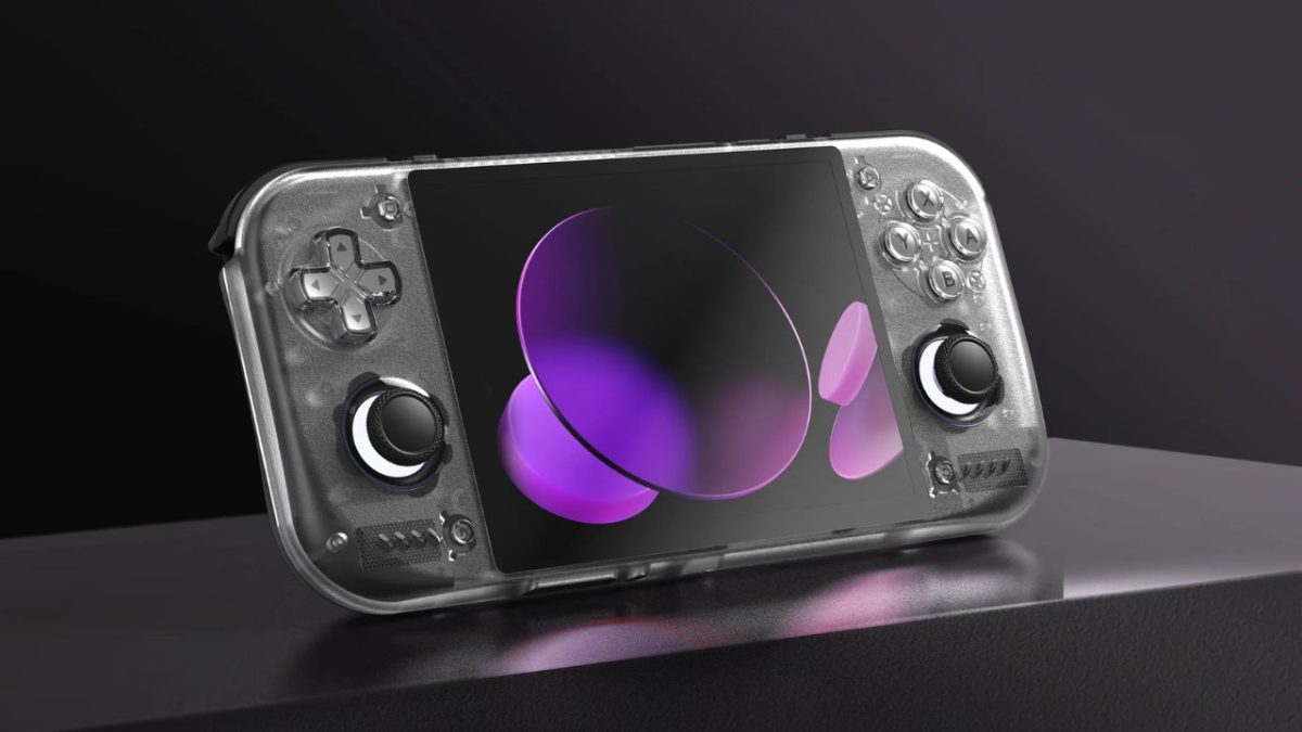 Tampilan Retroid Pocket Nova yang mengusung desain ringkas dengan pilihan warna menarik, dirancang untuk penggemar game retro dan handheld gaming modern. (Sumber: goretroid.com)