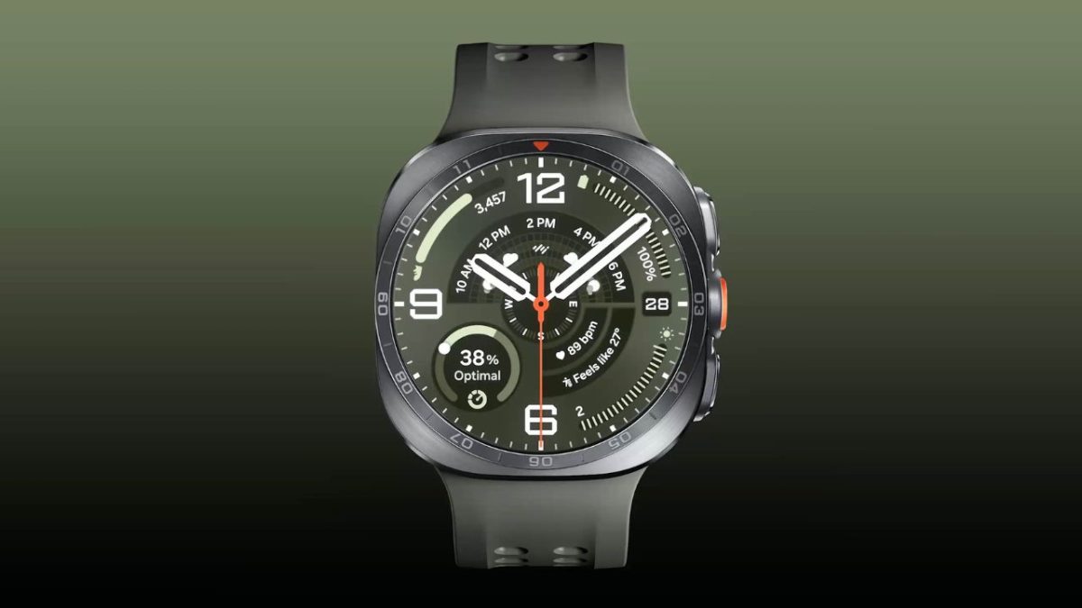 Samsung Galaxy Watch Ultra2 hadir sebagai smartwatch premium terbaru Samsung dengan bodi titanium, layar Super AMOLED hingga 5.000 nits, baterai 800 mAh, serta dukungan Galaxy AI untuk menunjang aktivitas luar ruangan dan pemantauan kesehatan. (Sumber: Samsung)