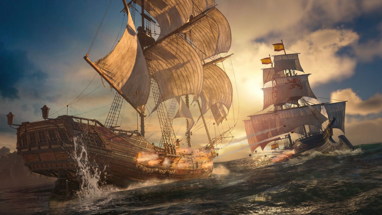 Ilustrasi game Assassin's Creed Black Flag Resynced.