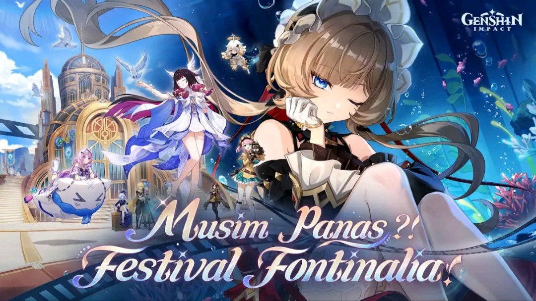 Salah satu game gacha terbaik 2026 yang seru dimainkan adalah Genshin Impact. (Sumber: Play Store) 